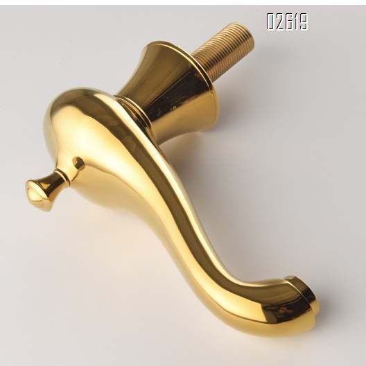 Antique style God lamp basin faucet all Brass gold color separate three-hole cold and hot water faucet