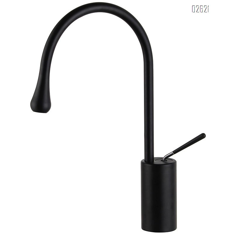 Brass top basin faucet single hole bathroom wash basin cold and hot water bathroom Bridge Basin Faucet