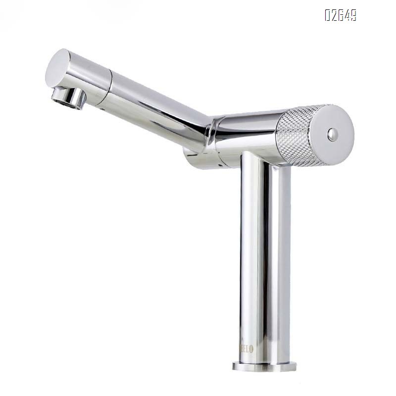 Gun gray basin integrated hardware faucet cold and hot fine Brass Nordic bathroom cabinet bathroom washroom Basin Faucet
