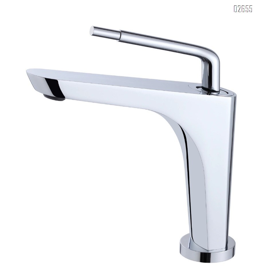 Cold and hot double control single handle Brass faucet new gun gray bathroom kitchen bathroom wash basin faucet