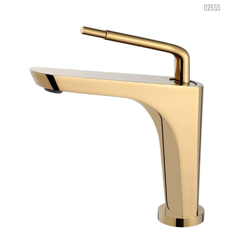 Cold and hot double control single handle Brass faucet new gun gray bathroom kitchen bathroom wash basin faucet