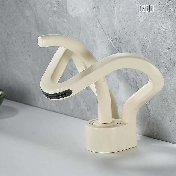 Hotel waterfall basin faucet cold and hot water bathroom faucet wash basin wash basin basin single hole