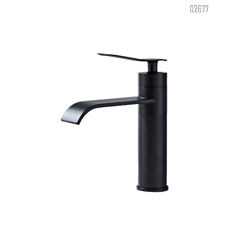 European style Brass faucet for bathroom wash basin cold and hot water wash basin faucet rotatable waterfall faucet