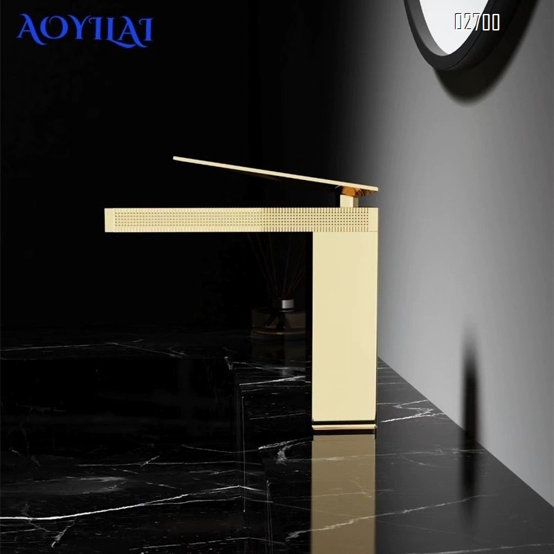 Brass faucet for home bathroom wash basin cold and hot water faucet gunmetal gray faucet for bathroom cabinet