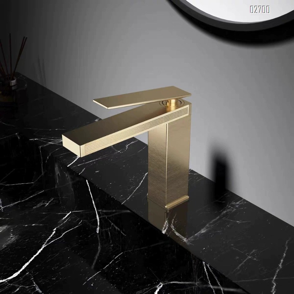 Brass faucet for home bathroom wash basin cold and hot water faucet gunmetal gray faucet for bathroom cabinet