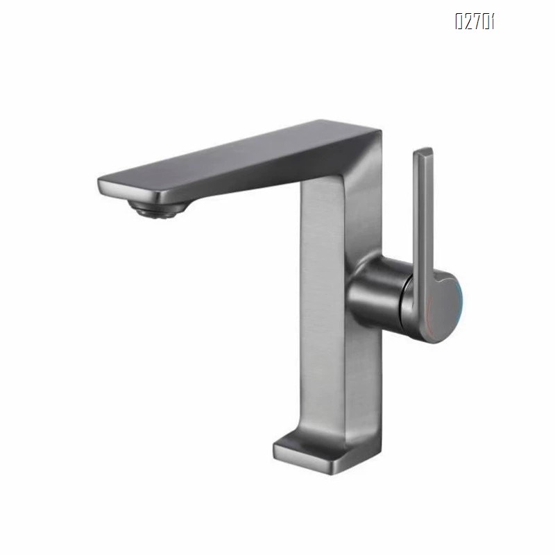 Brass basin with white wash basin faucet for bathroom cold and hot wash pool wash basin wash basin gold faucet