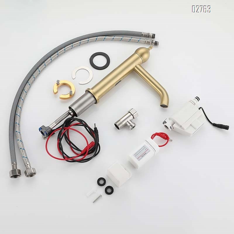 Touchless sensor faucet wash basin stainless steel 304 sink wash basin counter basin single cold faucet