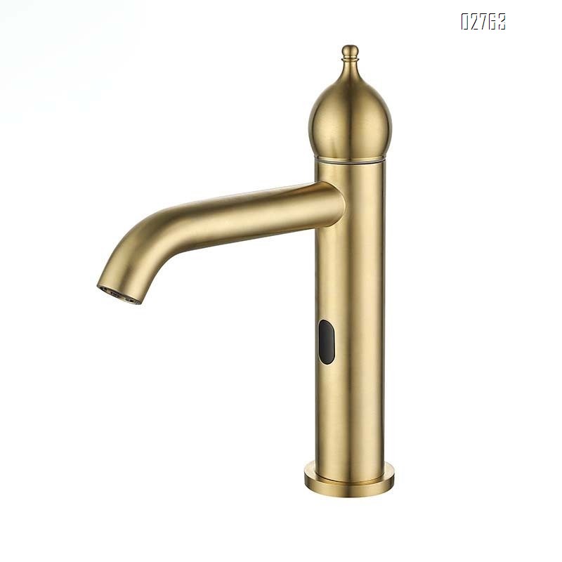 Touchless sensor faucet wash basin stainless steel 304 sink wash basin counter basin single cold faucet