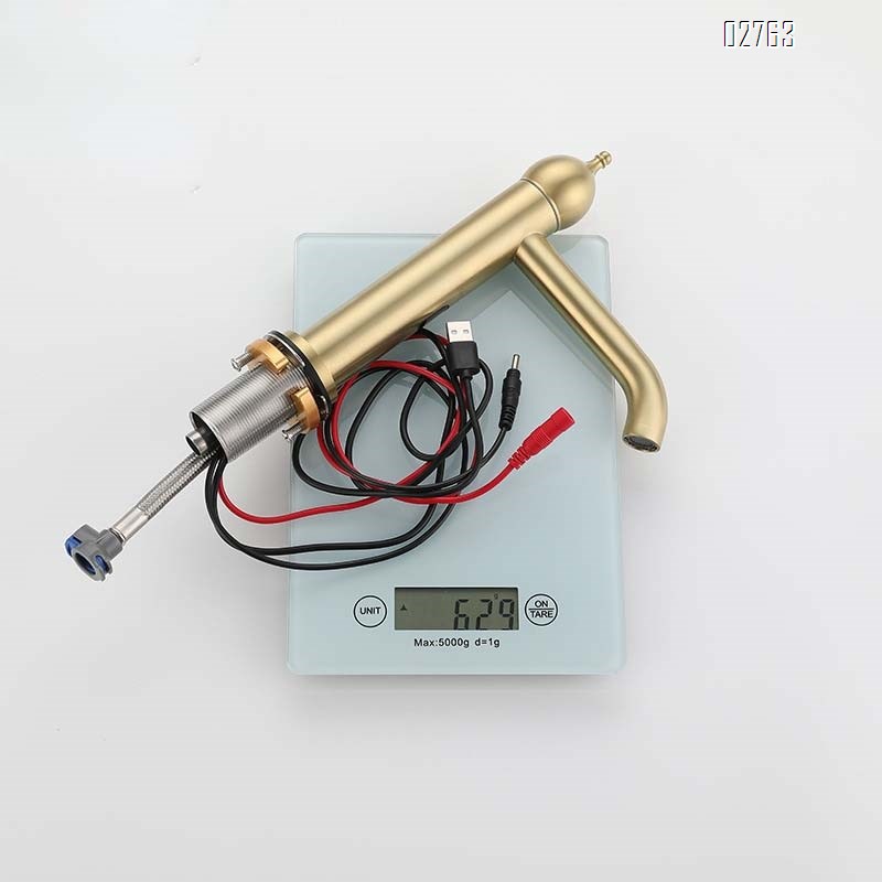 Touchless sensor faucet wash basin stainless steel 304 sink wash basin counter basin single cold faucet