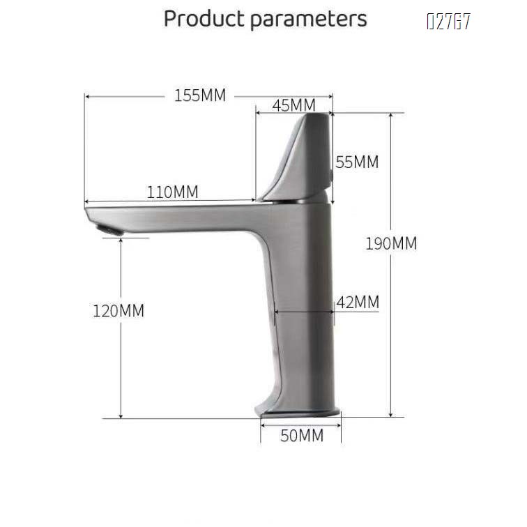 Luxury Brass Ceramics value core faucet cold and hot water single handle for bathroom wash basin faucet