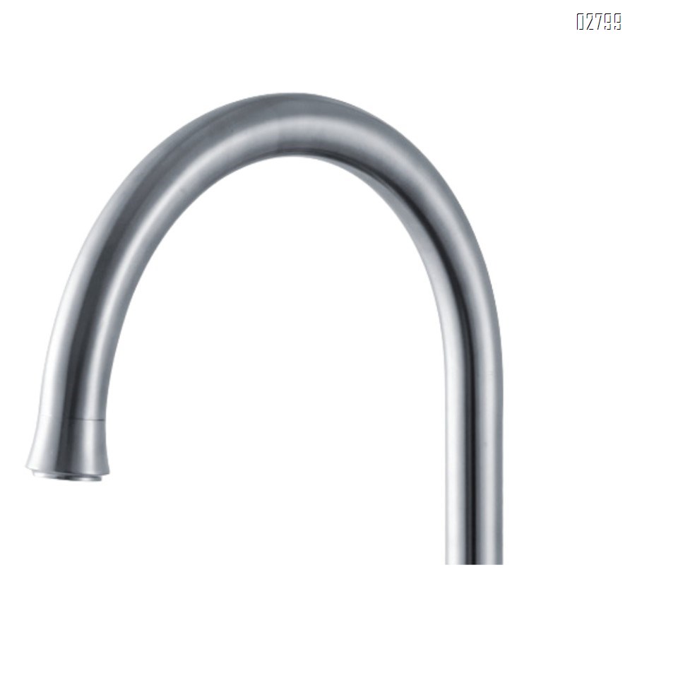 304 stainless steel American simple single hole casting thickening thickening cold and hot kitchen sink faucet