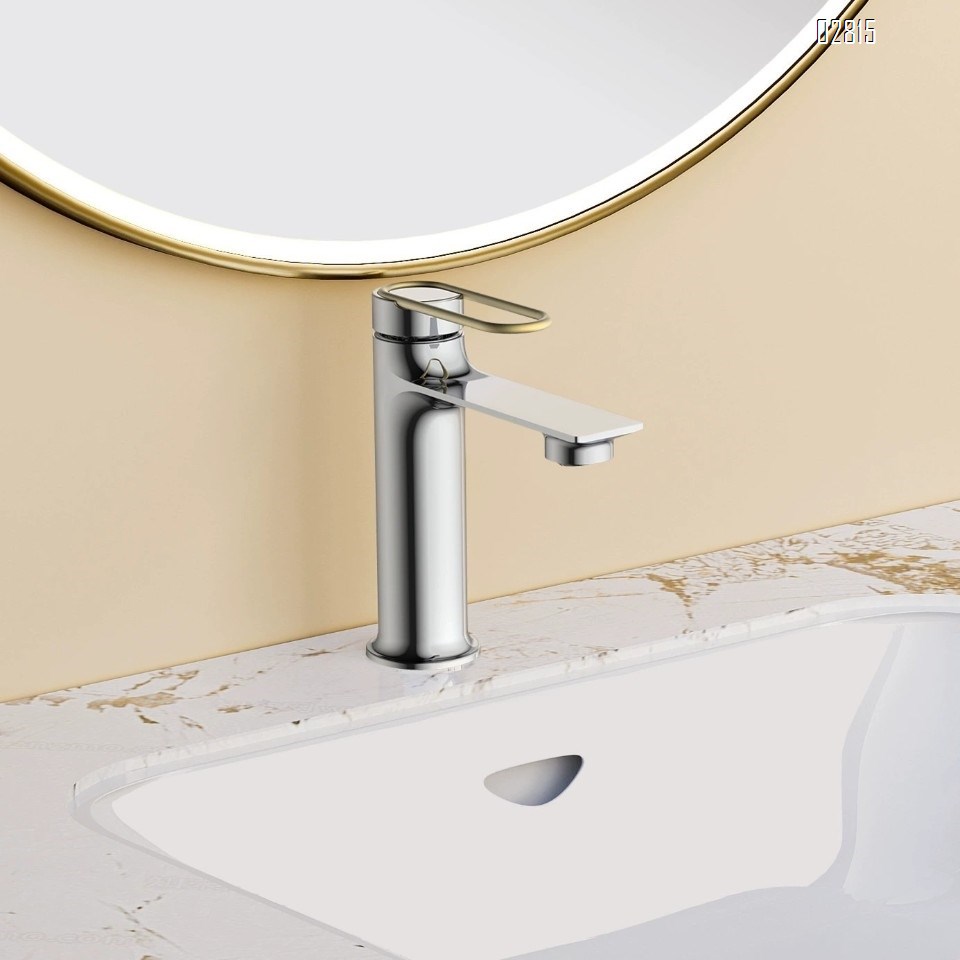 all Brass Basin faucet for home wash basin cold and hot water faucet for wash basin for rinsing