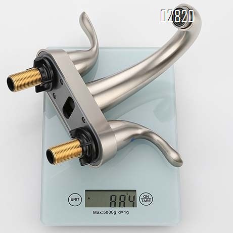 Stainless Steel Double handle cold and hot Separate basin faucet double wash basin faucet European and American faucet