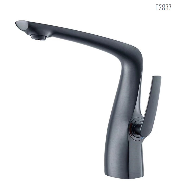Brass art wash basin faucet cold and hot wash hand basin faucet bathroom toilet single hole wash faucet