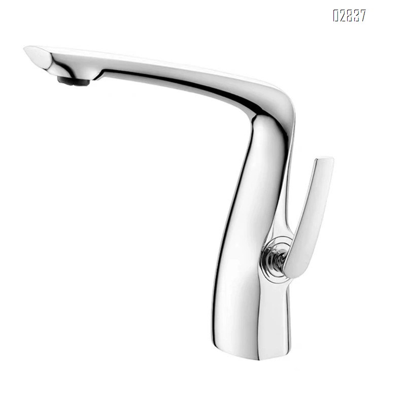 Brass art wash basin faucet cold and hot wash hand basin faucet bathroom toilet single hole wash faucet
