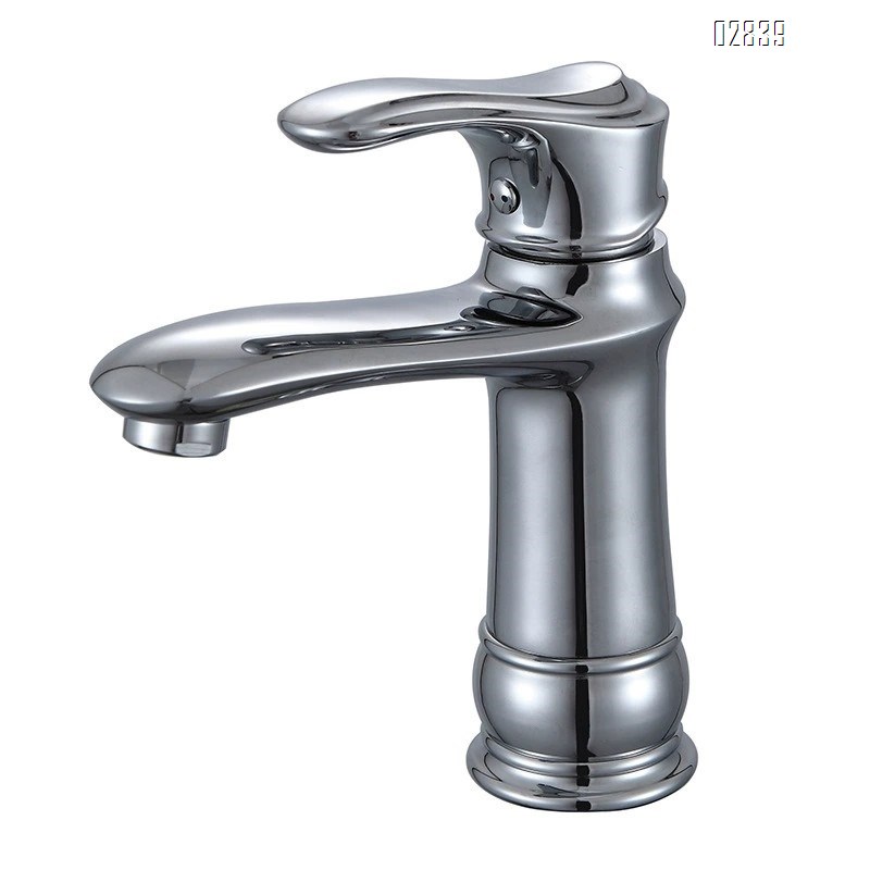Brass faucet for wash basin with single hole ORB black for cold and hot water under the sink