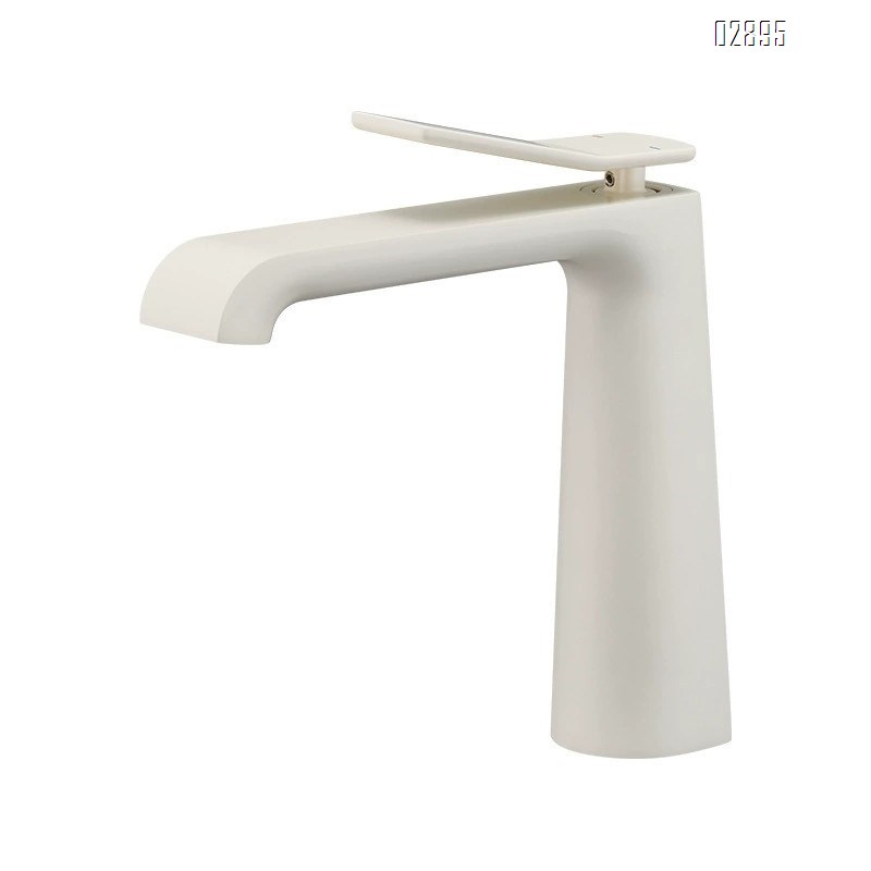 Artistic basin faucet full copper wash basin faucet full Brass cold and hot water faucet gunmetal gray