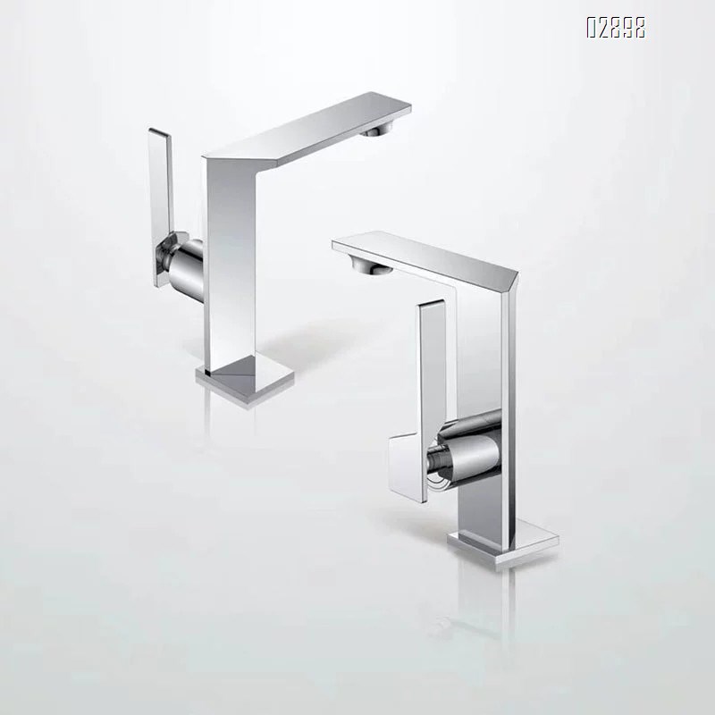 Gunmetal gray faucet for wash basin all Brass cold and hot water for bathroom cabinet wash basin in the toilet