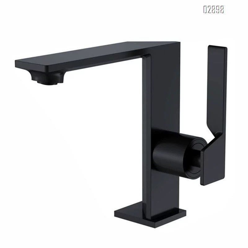 Gunmetal gray faucet for wash basin all Brass cold and hot water for bathroom cabinet wash basin in the toilet