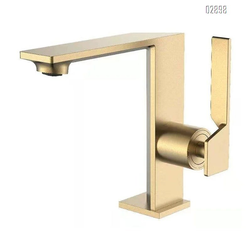 Gunmetal gray faucet for wash basin all Brass cold and hot water for bathroom cabinet wash basin in the toilet