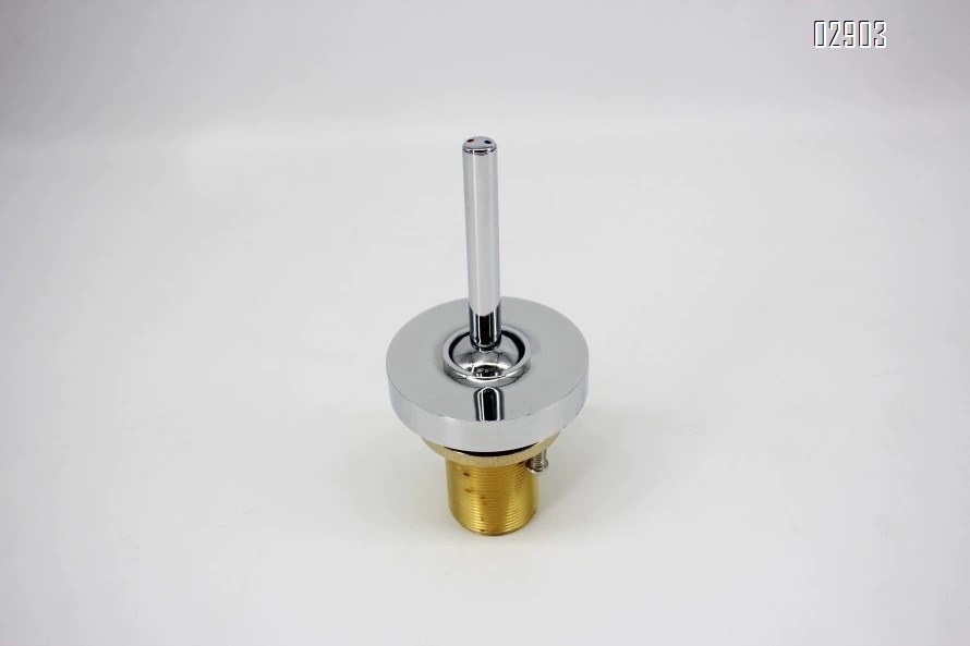 all Brass Seven-character pipe split single handle mixing valve rotary spout lever Cold and Hot water basin faucet