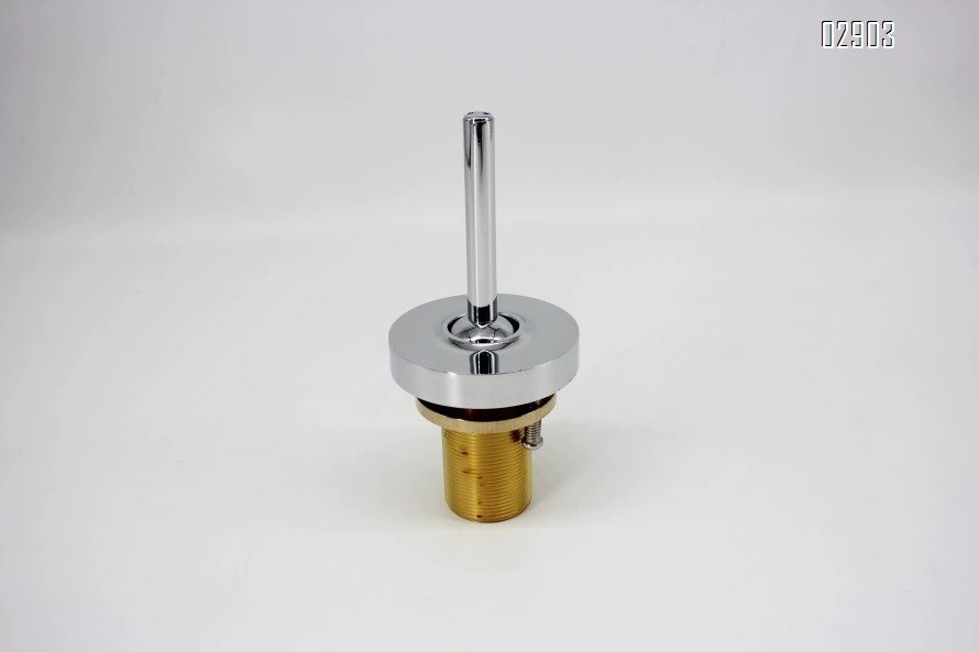 all Brass Seven-character pipe split single handle mixing valve rotary spout lever Cold and Hot water basin faucet