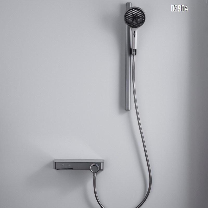 All-Brass top-free spray shower simple split pressure increase shower set bathroom wash basin faucet water tap