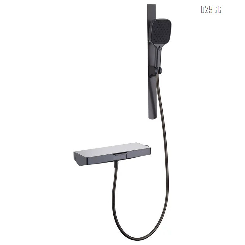 Brass Hotel engineering storage shower cold and hot shower bathtub faucet cold and hot  simple shower head set for home use