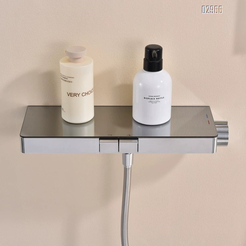 Brass Hotel engineering storage shower cold and hot shower bathtub faucet cold and hot  simple shower head set for home use