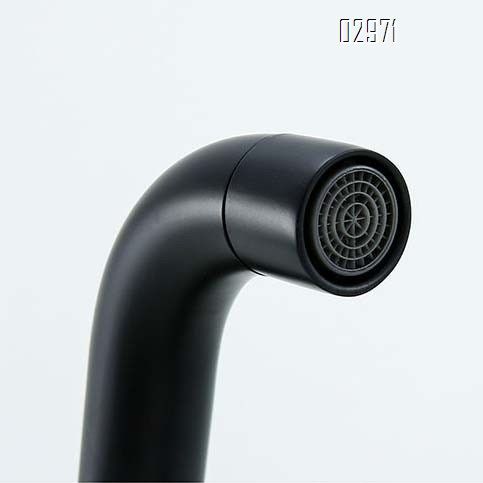 Black column basin faucet brass cold and hot floor basin bathtub faucet