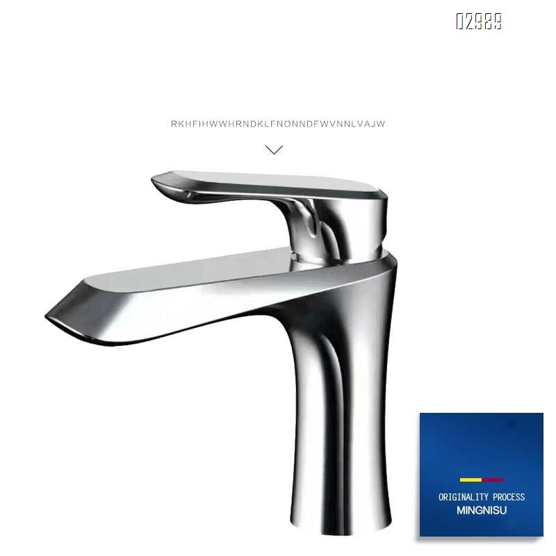Bathroom all-Brass cold and hot water faucet for home double-purpose cold and hot faucet for wash