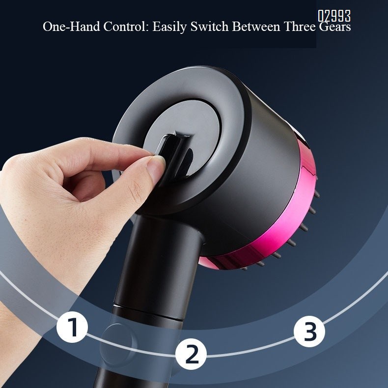 High Pressure Shower Heads 6 Functions in 1 Turbo Pressurized with ON/OFF Switch for Hard Water RV Home Camper Travel Trailer