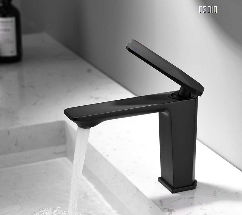 Hotel cold and hot bathroom simple home all Brass wash basin faucet bathroom wash basin under-counter basin mixing faucet