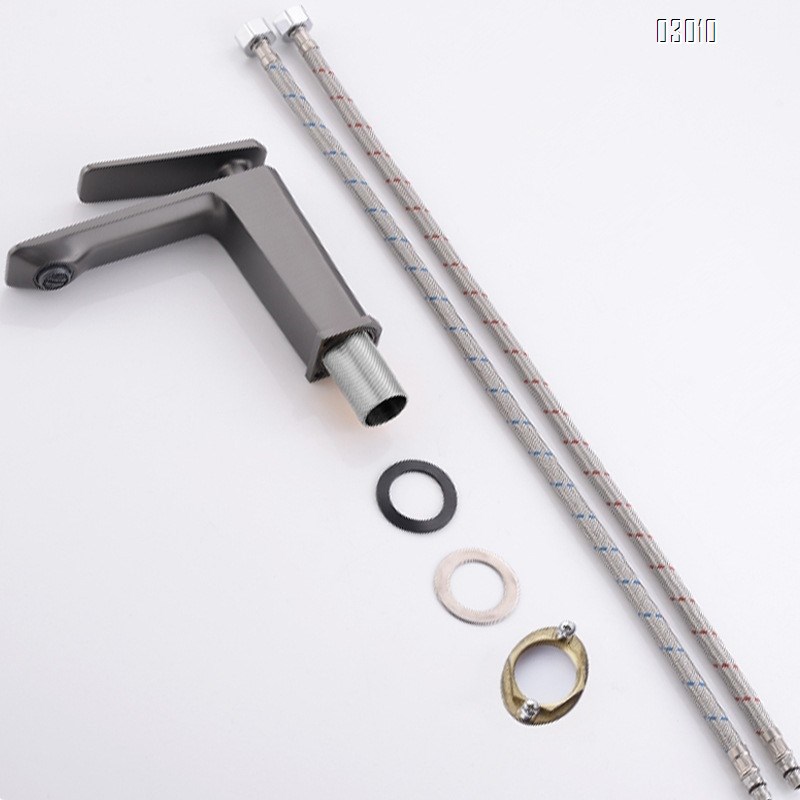 Hotel cold and hot bathroom simple home all Brass wash basin faucet bathroom wash basin under-counter basin mixing faucet
