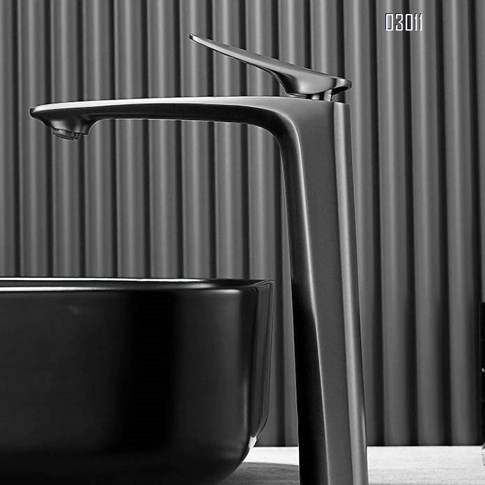 Brass wash basin fauce  hotel washroom wash basin faucet home wash basin splash-proof hand wash basin
