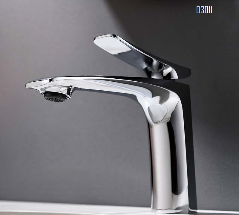 Brass wash basin fauce  hotel washroom wash basin faucet home wash basin splash-proof hand wash basin