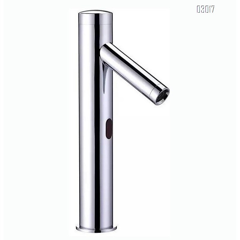 Brass induction sensor  faucet hotel infrared countertop basin faucet mall intelligent automatic induction touchless faucet