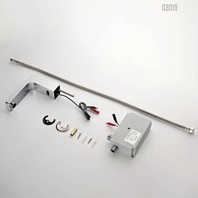 Touchless Brass faucet infrared smart sensor faucet hotel public bathroom Brass basin sensor water faucet