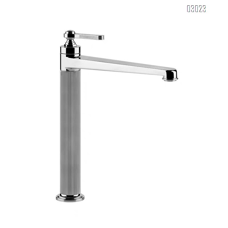 Classical vintage high-platform washbasin  all-Brass cold and hot home washbasin  complete set of cold and hot water faucets for washin
