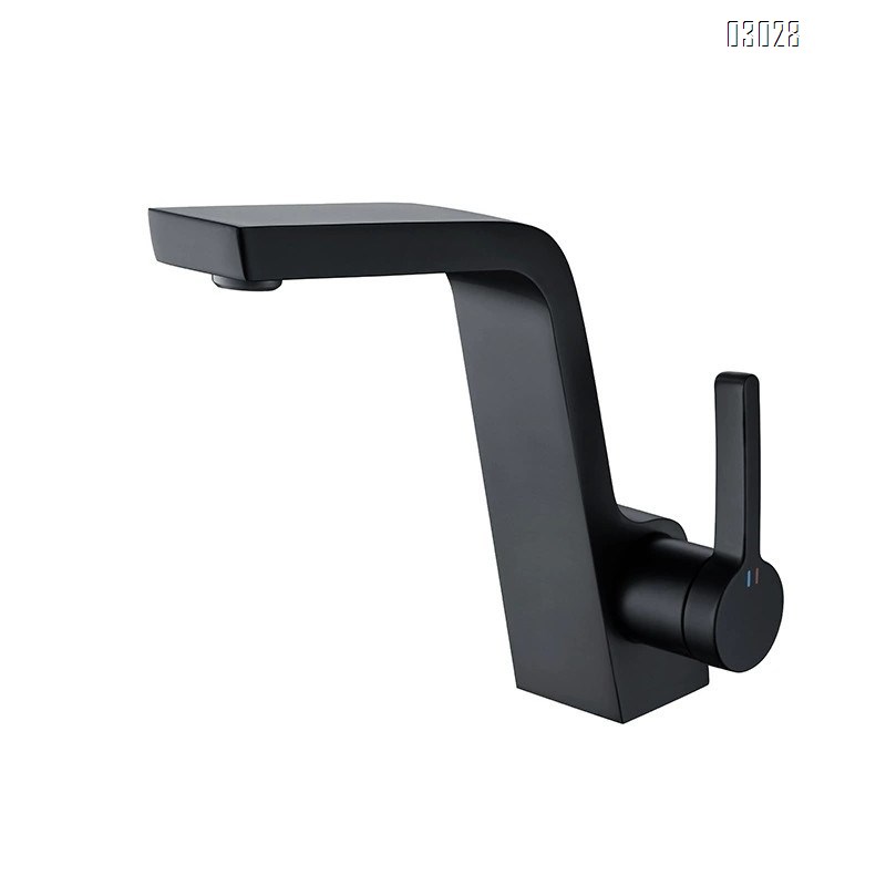 Brass bathroom vanity multi-color wash basin single hole ceramic basin above counter basin cold and hot water faucet for guest house hotel