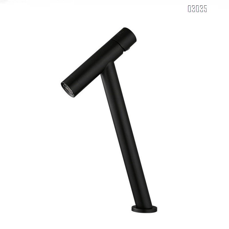 Luxury Cold and hot double use bathroom brass faucet hotel countertop basin hand wash face wash pool height faucet