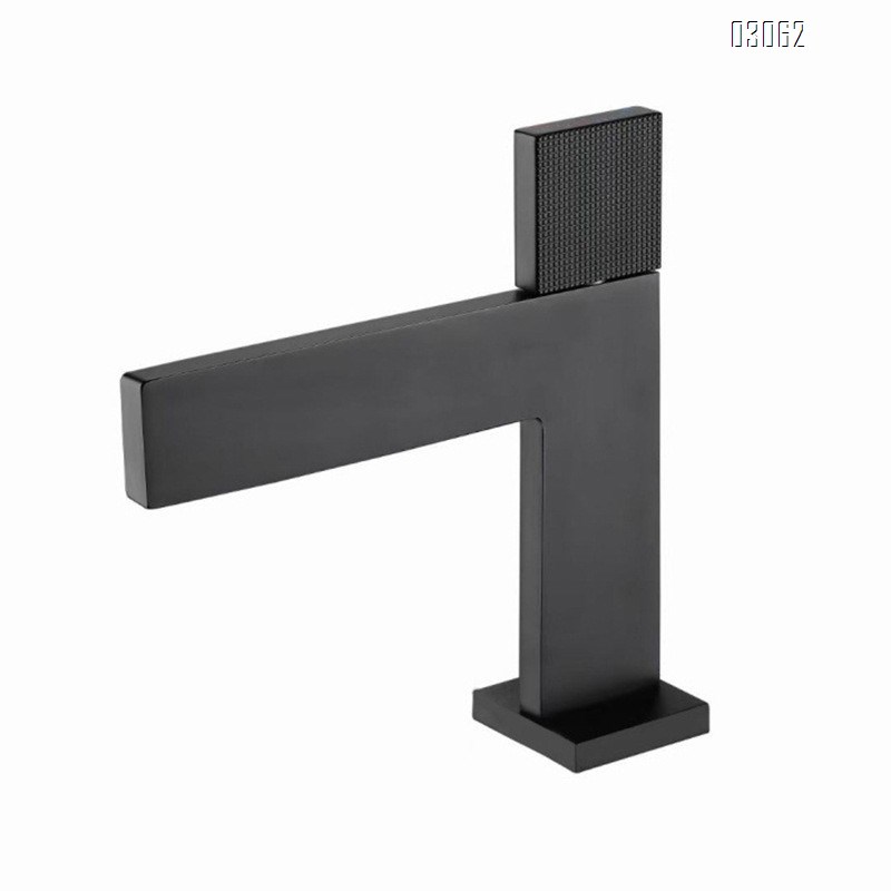 Brass bathroom sink basin waterfall faucet cold and hot hand wash basin under-counter basin bathroom minimalist faucet