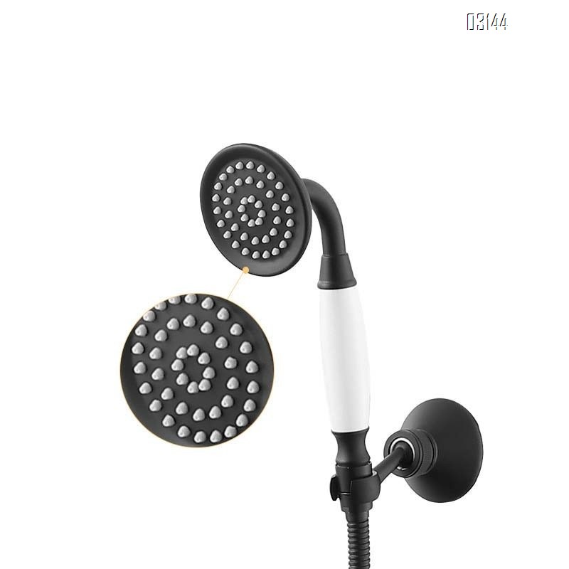 Luxury Simple shower head set pressurized shower for home use cold and hot water faucet bathtub Brass bath Tap