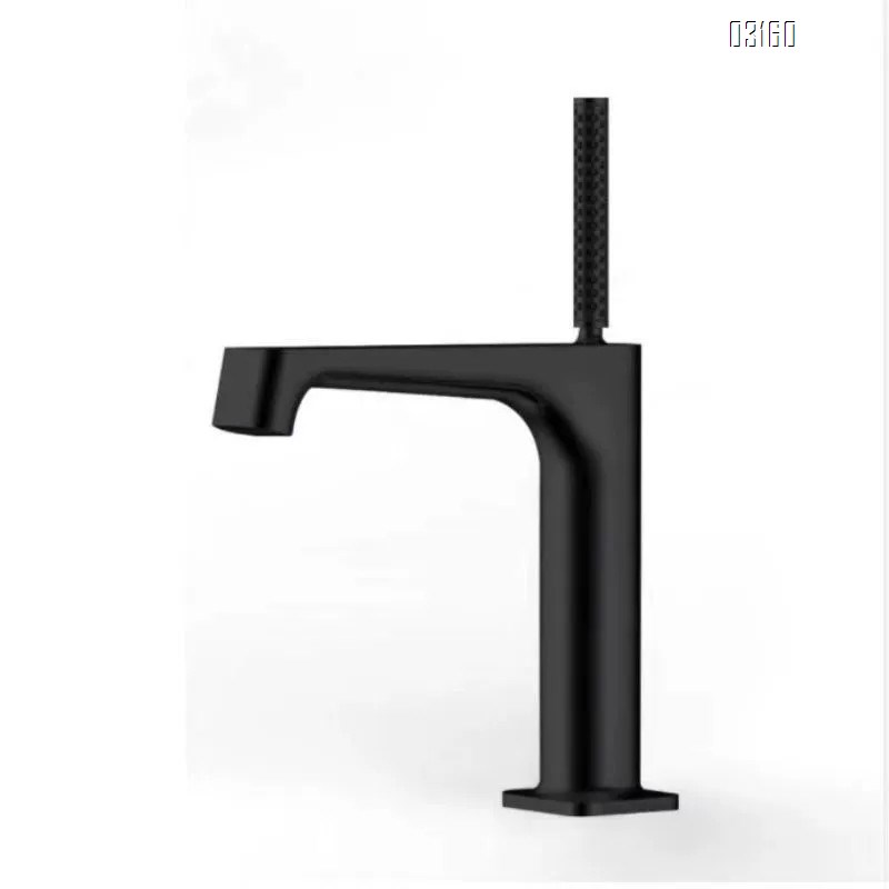 Luxury Gold Brass Cold and hot basin faucet bathroom countertop wash Single handle and Single Hole basin faucet Chrome