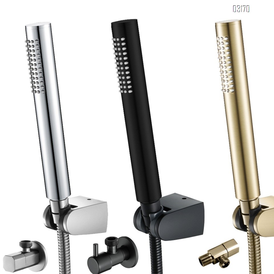 Handheld Shower Head Set High Pressure Shower Head with Anti Clog Nozzles  Shower Wand with  Hose, Bracket