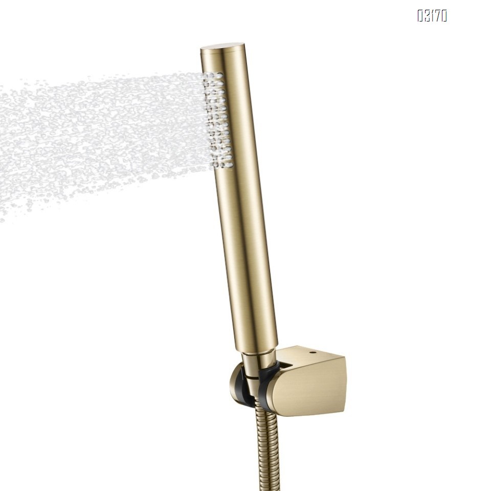Handheld Shower Head Set High Pressure Shower Head with Anti Clog Nozzles  Shower Wand with  Hose, Bracket