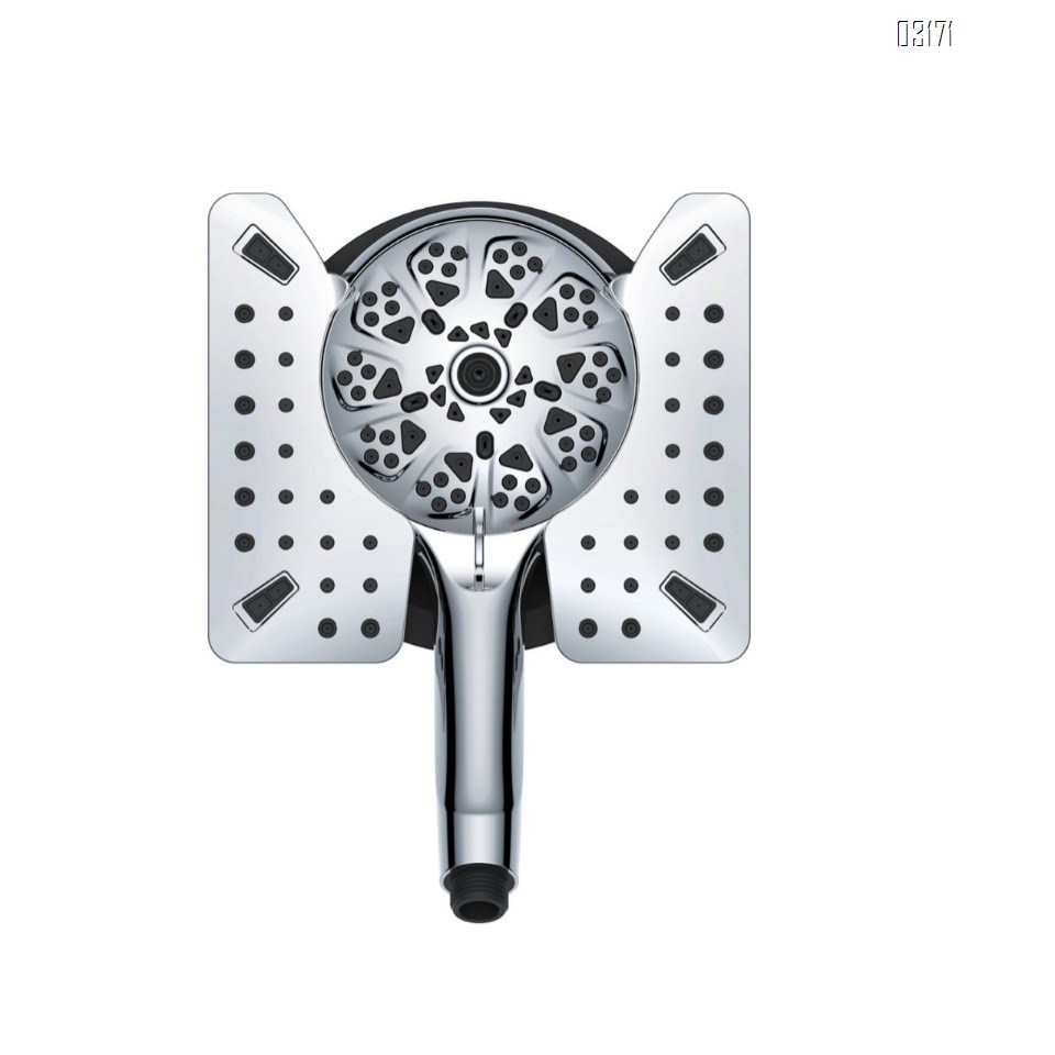 Shower Head with Handheld Spray Combo  2 in 1 Rainfall Shower Heads&Handheld Detachable Shower Head 10 Spray Modes