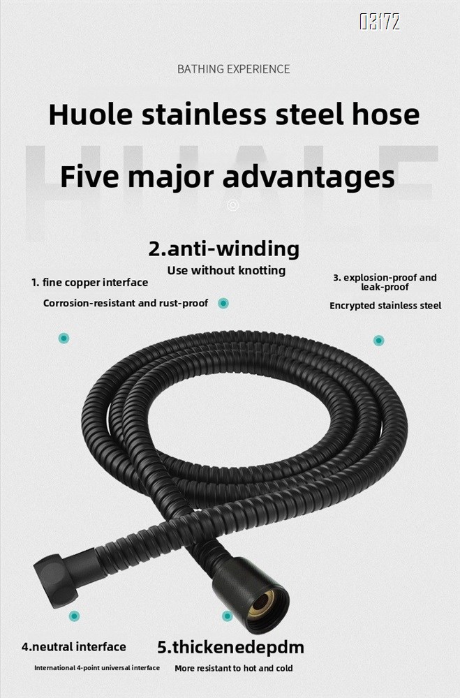 Magnetic Shower Head with Handheld Sprayer 6 Handheld Shower Head Spray Functions with Anti Clog Nozzles