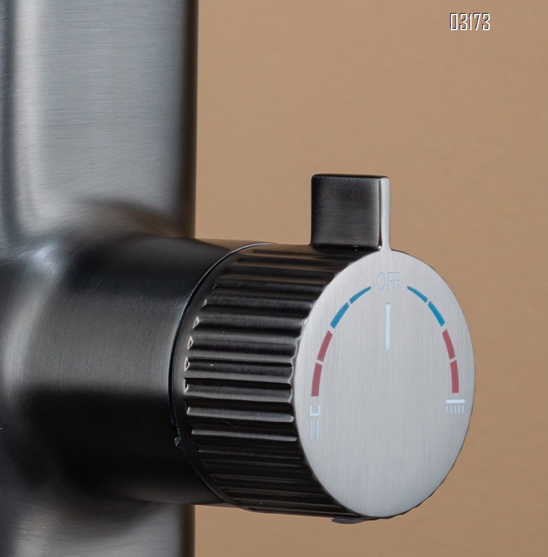 Gunmetal gray full Brass digital display kitchen pull-down cold and hot water faucet for home sink under-mount basin vegetable wash basin Tap