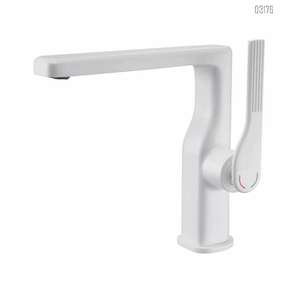 All-Brass high-platform Bathroom sink on-board basin faucet cold and hot water Rose Gold splash-proof water Tap